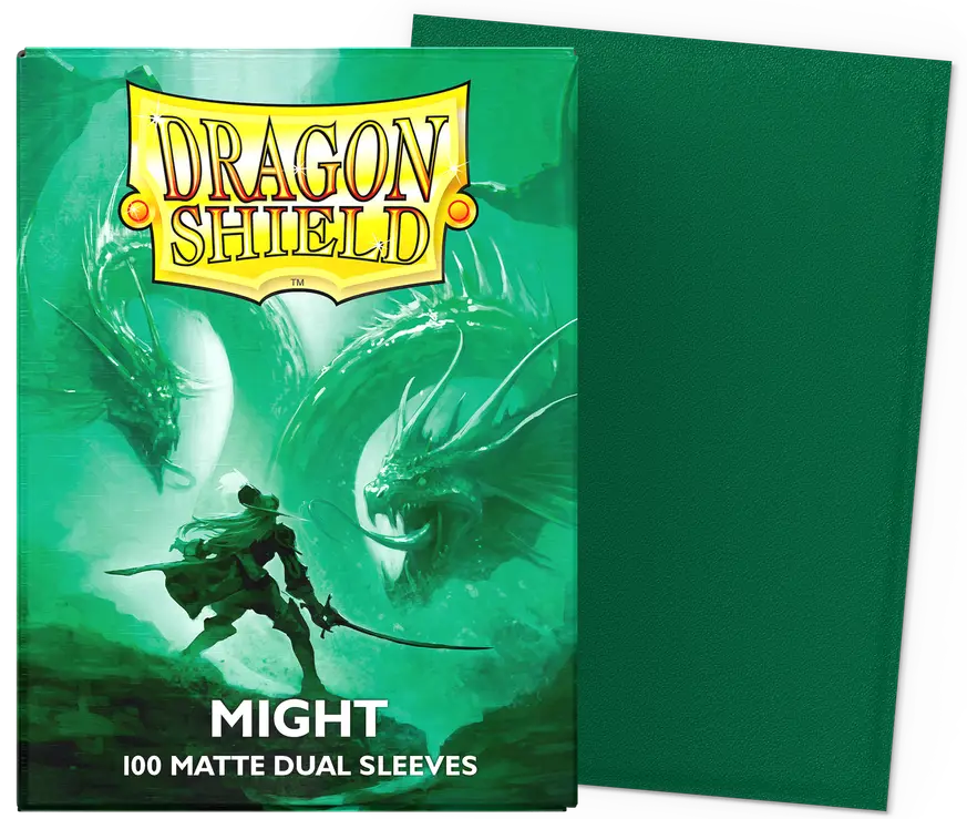 Dragon Shield Matte Dual Sleeves - 'Might' 100ct