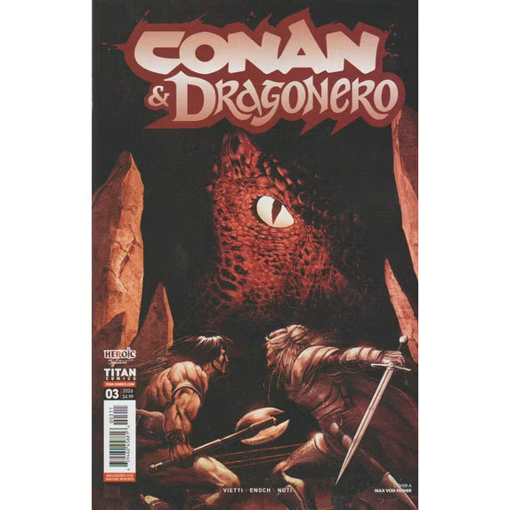 Conan And Dragonero #3 (Of 7) Cover A Max Von Fafner (Mature)