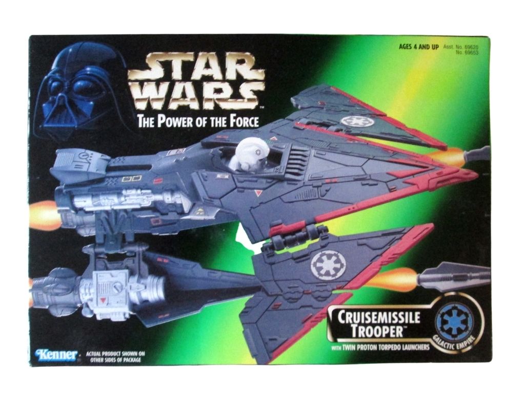 1996 Star Wars Power of the Force Cruisemissile Trooper
