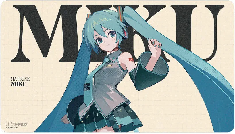 Ultra PRO: Hatsune Miku Retro Soundscapes Playmat - Miku