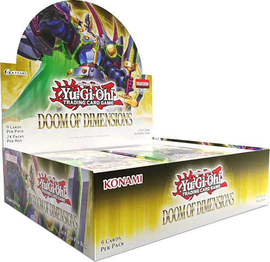 Yu-Gi-Oh! YGO Doom of Dimensions Booster Box (1st Edition)