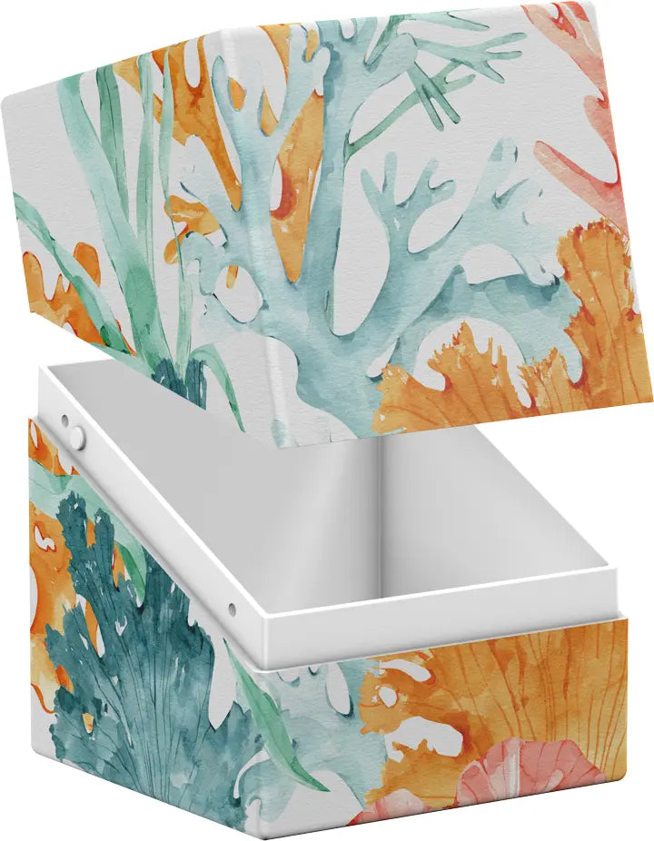 Ultimate Guard Deck Case 100+ Boulder: Coral Places - Coralline Eden