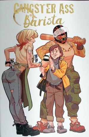 Gangster Ass Barista #1 Cover B Conor Hughes Foil Variant (Mature)
