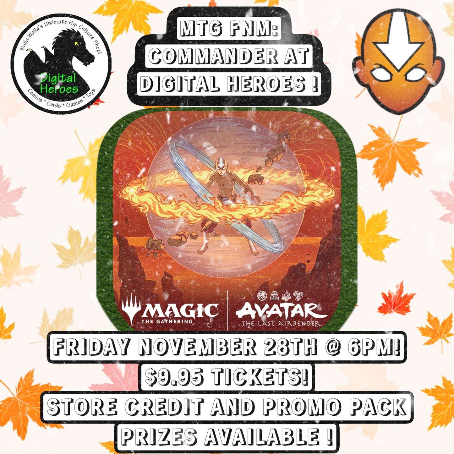 11/28/2025 MTG FNM: Commander Event Ticket
