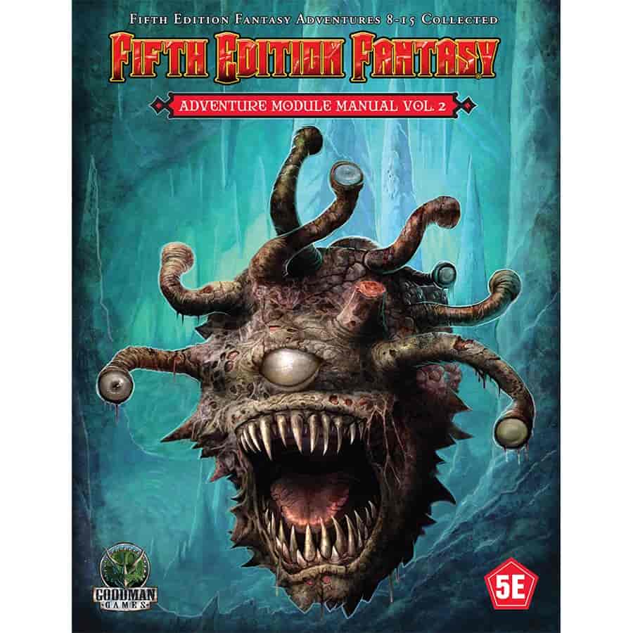 5th Edition Roleplaying: Compendium of Dungeon Crawls - Volume Two