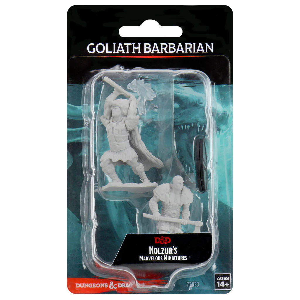 Nolzur's Marvelous Miniatures - Unpainted: Male Goliath Barbarian