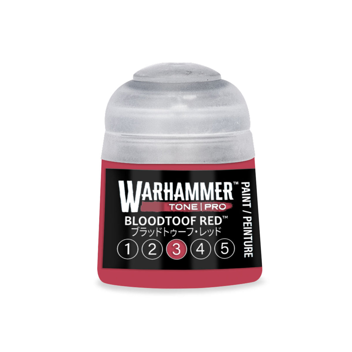 Warhammer Tone-Pro Paint: Bloodtoof Red 3