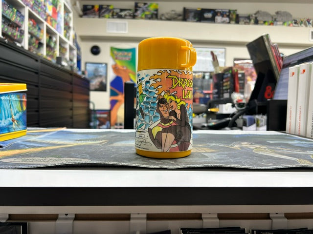 1983 Aladdin Industries Dragon’s Lair Metal Lunch Box and Thermos