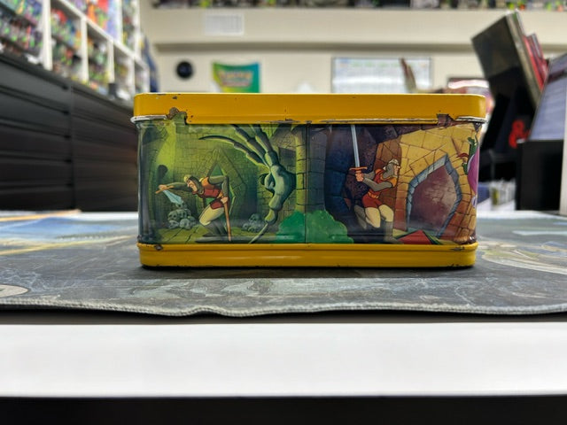 1983 Aladdin Industries Dragon’s Lair Metal Lunch Box and Thermos