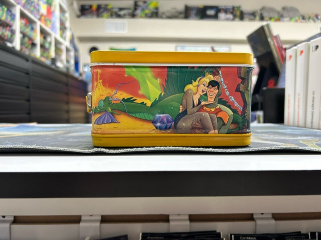 1983 Aladdin Industries Dragon’s Lair Metal Lunch Box and Thermos