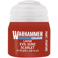 Warhammer Colour Paint: Layer - Evil Sunz Scarlet