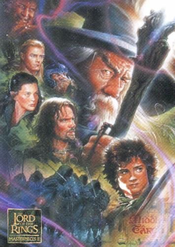 Lord of the Rings Masterpieces Series 2 Complete 72 Card Basic Set