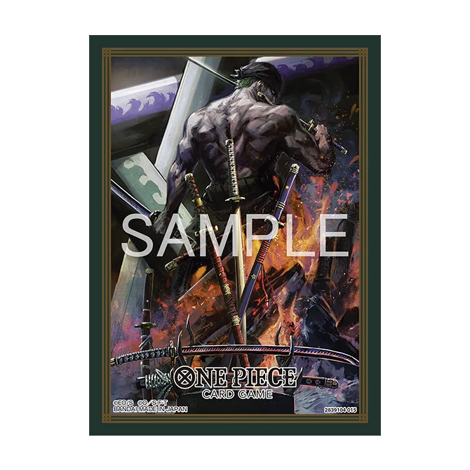 One Piece Card Game Official Sleeves - Roronoa Zoro (70-Pack)