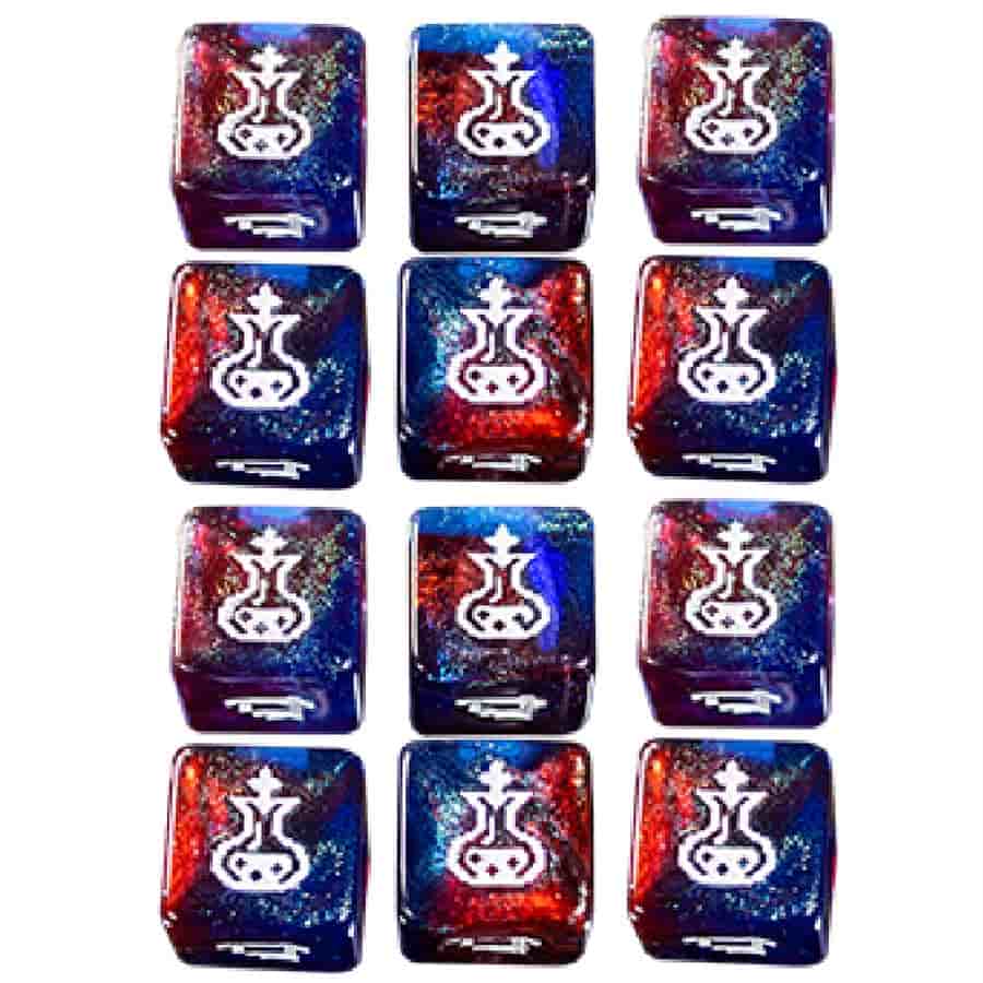 One Up Dice 12d6 Set - Elixir of Vitality