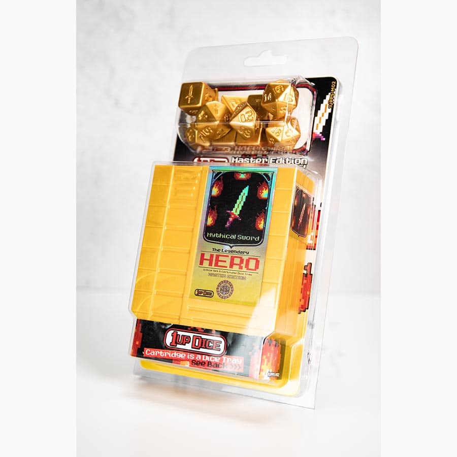 One Up Dice Polyhedral Cartridge Set - Master Edition Mythical Sword