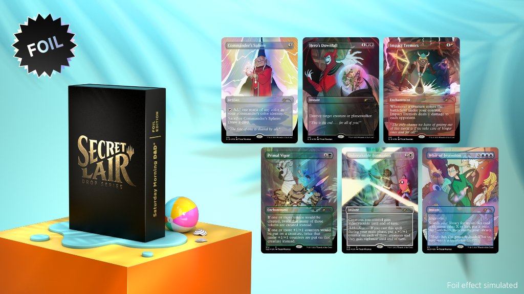 Secret Lair: Drop Series - Saturday Morning D&D (Foil Edition)