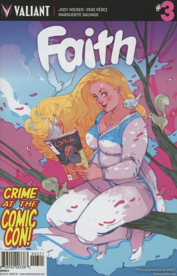 Faith #3 Cover B Marguerite Sauvage Variant