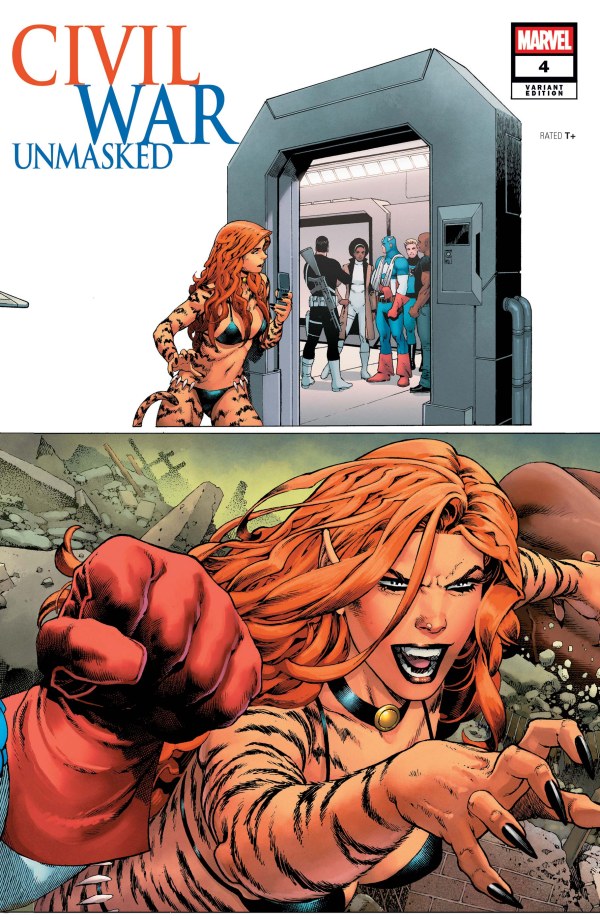 Civil War: Unmasked #4 Paulo Siqueira 5 Part Connecting Variant