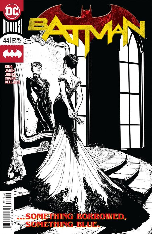 Batman #44 2nd Printing Joëlle Jones Black & White Variant