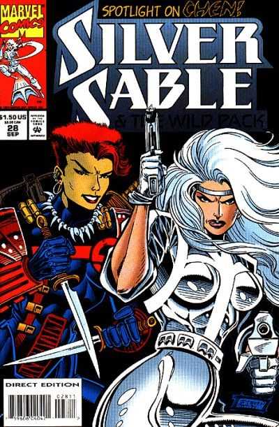 Silver Sable and the Wild Pack #28 1994 FN/VF