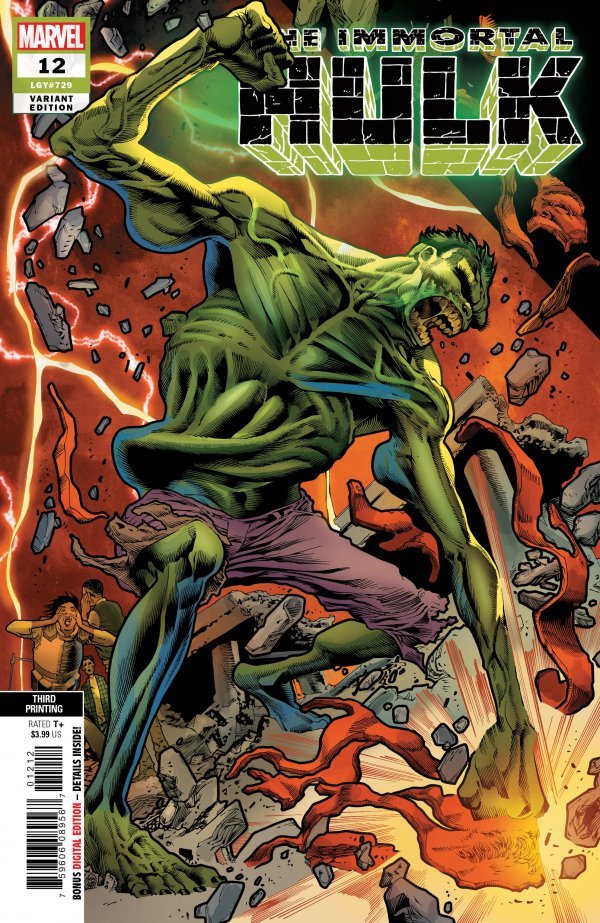 The Immortal Hulk #12 3rd Printing Joe Bennett