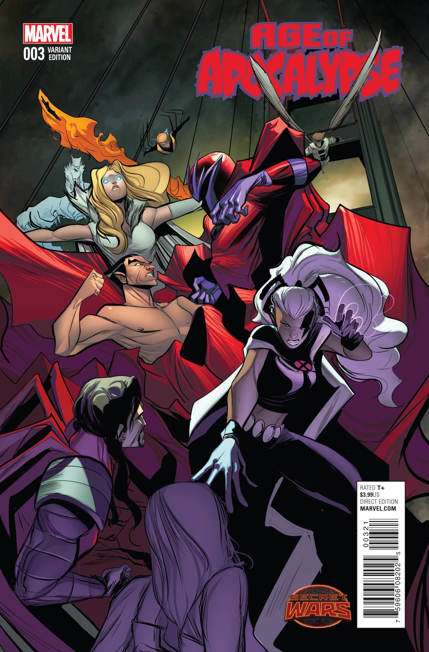 Age of Apocalypse #3 1:25 Robbi Rodriguez Variant