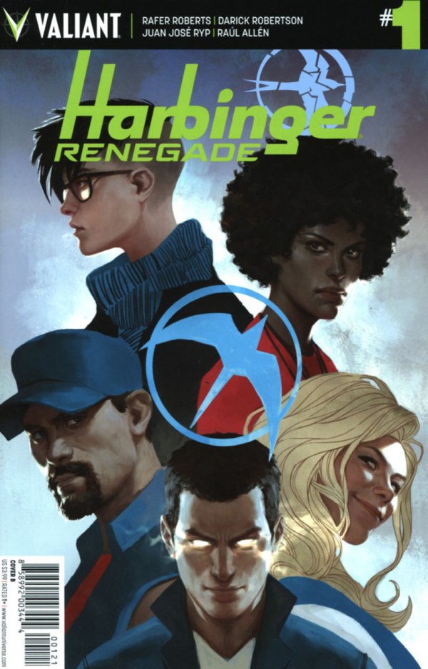 Harbinger: Renegade #1 Cover B Jelena Kevic-Djurdjevic Variant