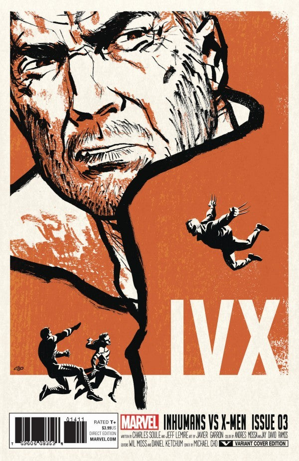 Inhumans vs. X-Men #3 Michael Cho Variant