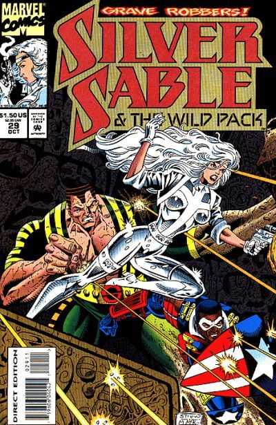 Silver Sable and the Wild Pack #29 1994 FN/VF