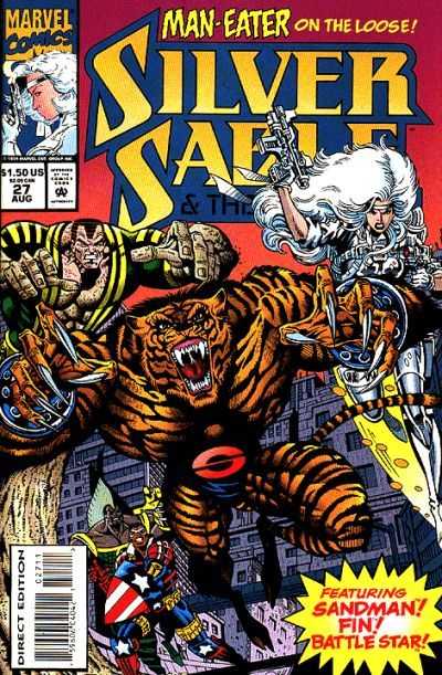 Silver Sable and the Wild Pack #27 1994 FN/VF