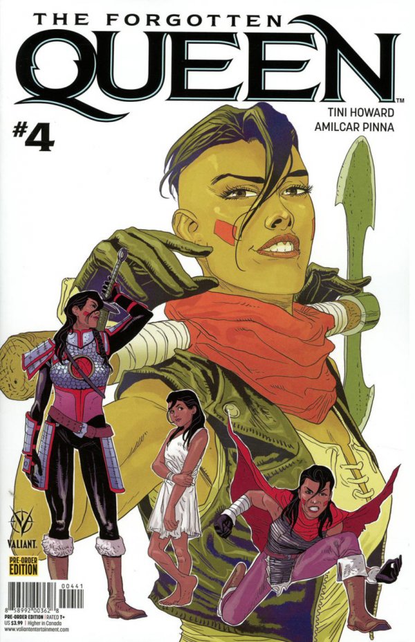 The Forgotten Queen #4 Cover D Amilcar Pinna Pre-Order Bundle Variant