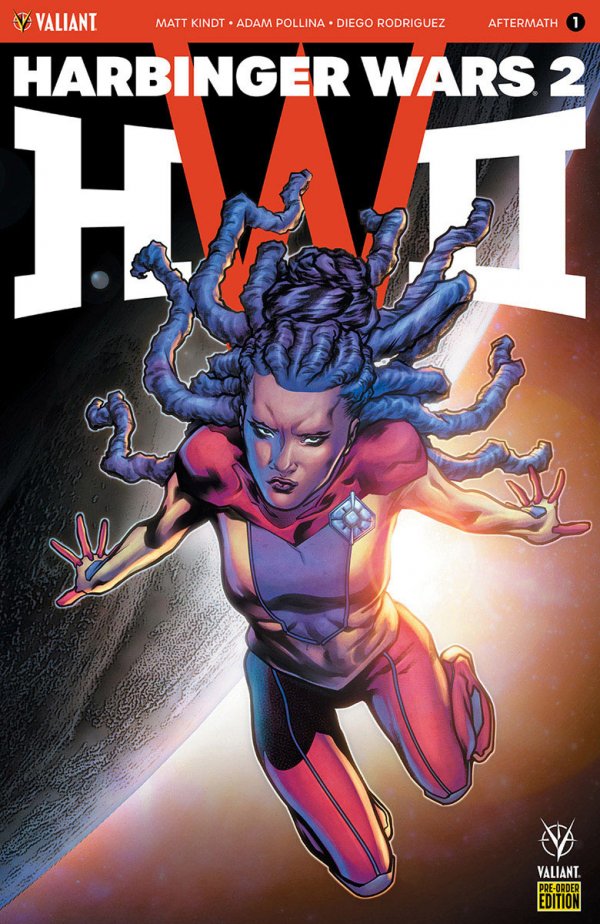 Harbinger Wars 2: Aftermath #1 Cover D Khari Evans Pre-Order Variant