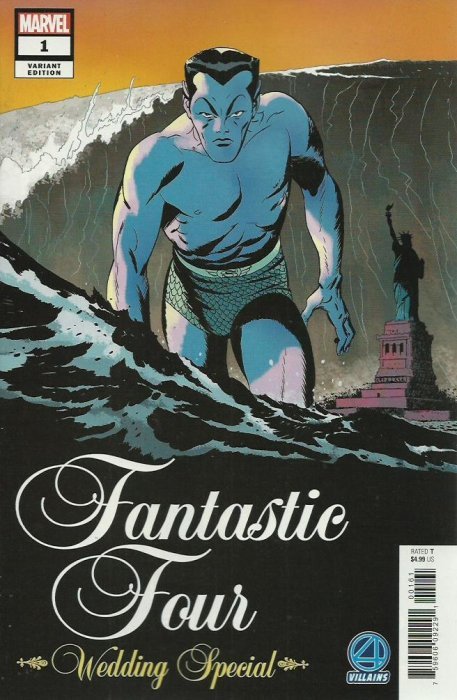 FANTASTIC FOUR WEDDING SPECIAL #1 MARTIN FF VILLAINS VAR