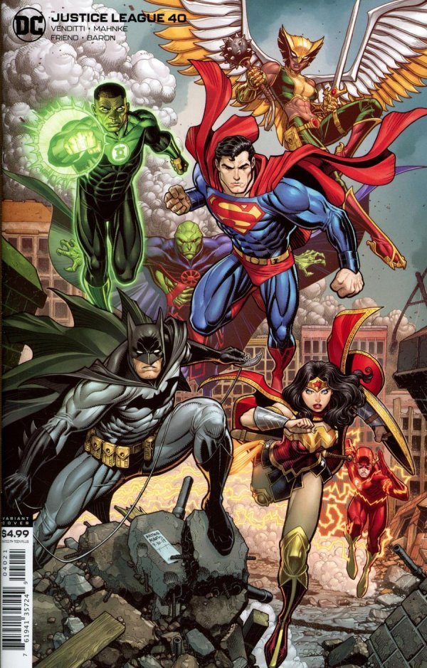 Justice League #40 Arthur Adams Variant