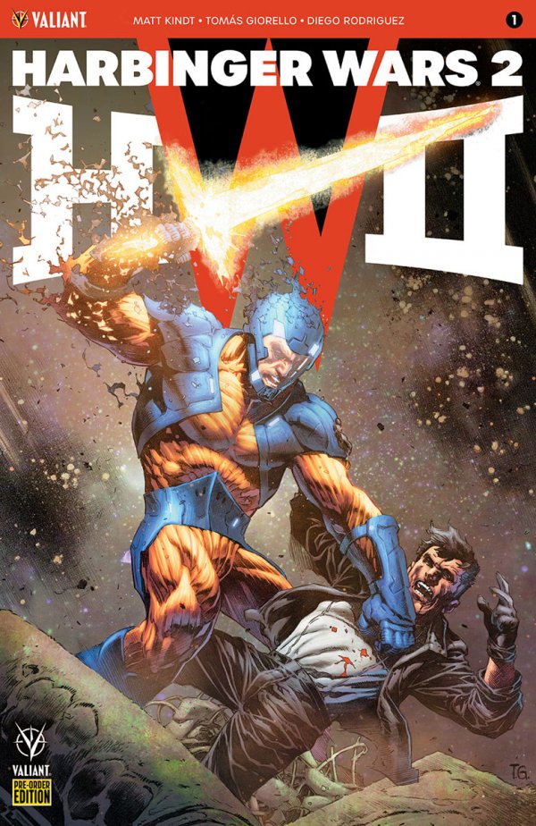 Harbinger Wars 2 #1 Cover G Tomás Giorello Pre-Order Variant