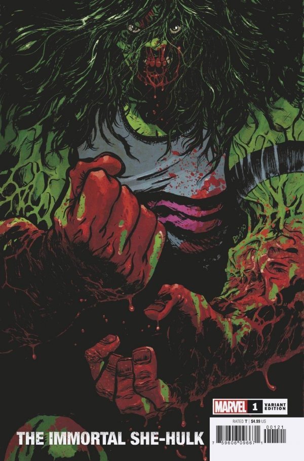 The Immortal She-Hulk #1 Daniel Warren Johnson Variant
