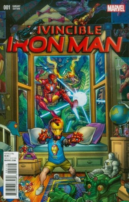 Invincible Iron Man #1 Bradshaw Young Guns Variant