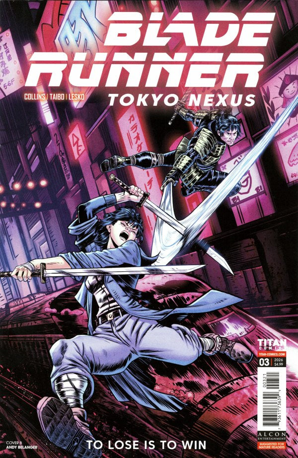 Blade Runner Tokyo Nexus To Lose Is To Win #3 (Of 4) Cover B Andy Belanger Variant