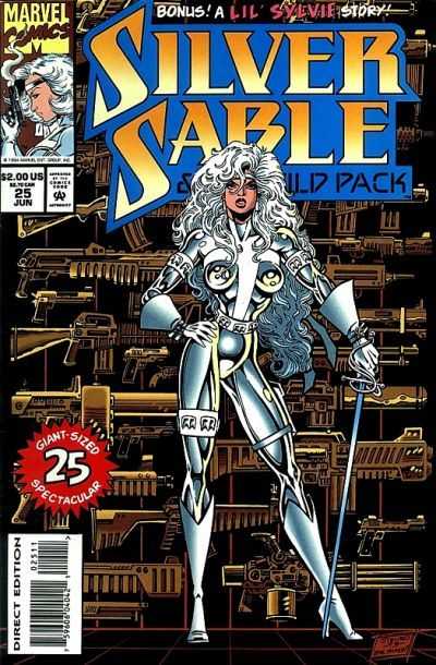 Silver Sable and the Wild Pack #25 1994 FN/VF