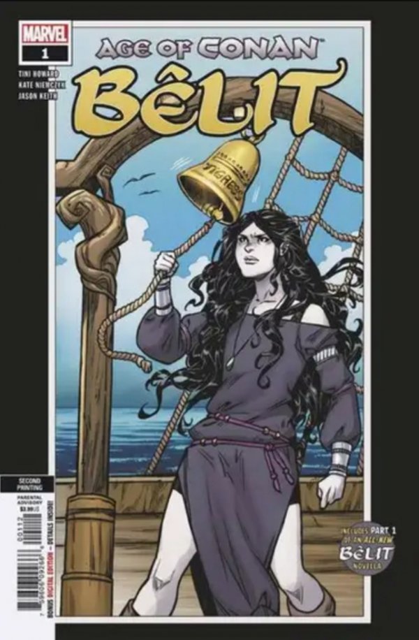 Age of Conan: Bêlit #1 2nd Printing Kate Niemczyk