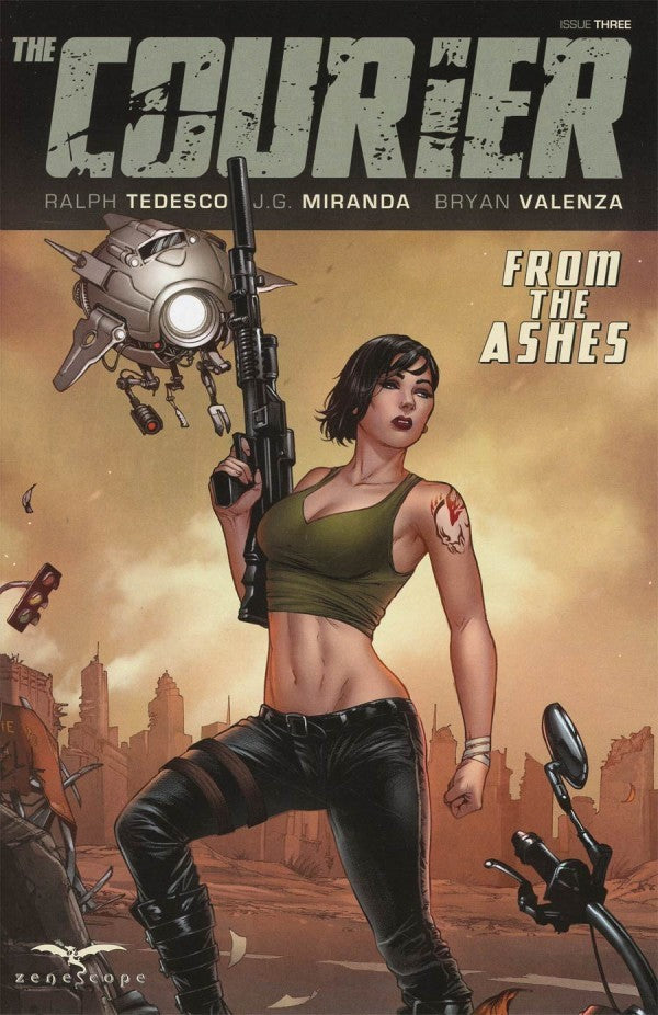 The Courier #3 Cover C Mike Krome Variant