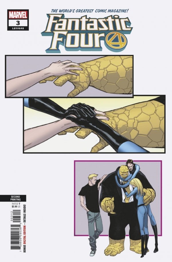 Fantastic Four #3 2nd Printing Sara Pichelli