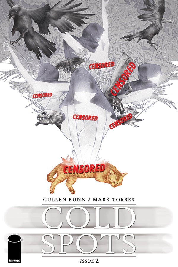 Cold Spots #2 Cover B CBLDF Charity Variant Censored