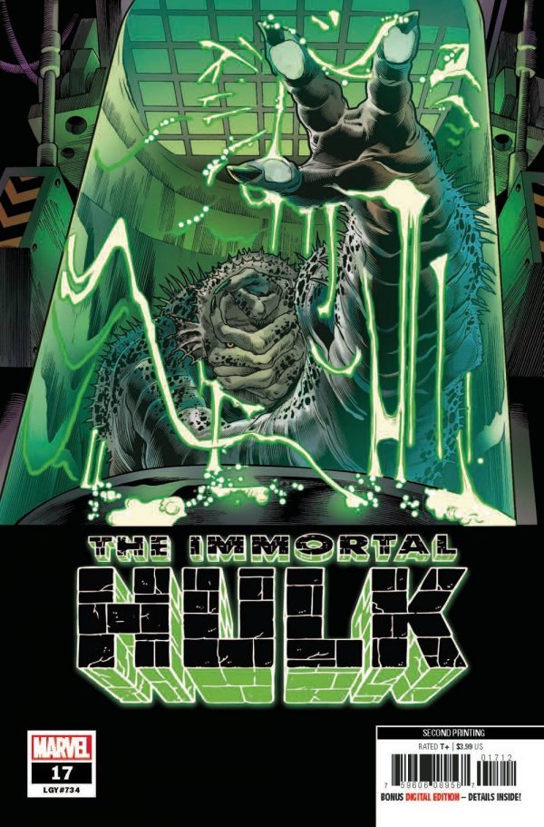 The Immortal Hulk #17 2nd Printing Joe Bennett