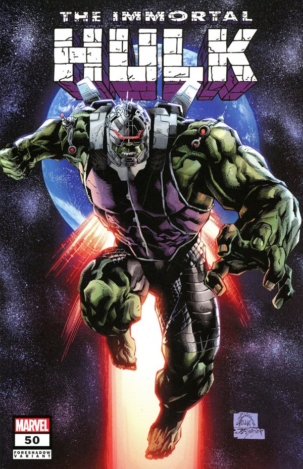 IMMORTAL HULK 50 STEGMAN FORESHADOW VARIANT