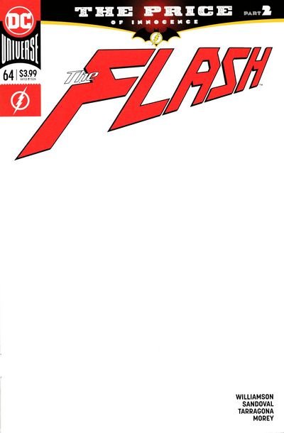 The Flash #64 (2016) Blank Variant