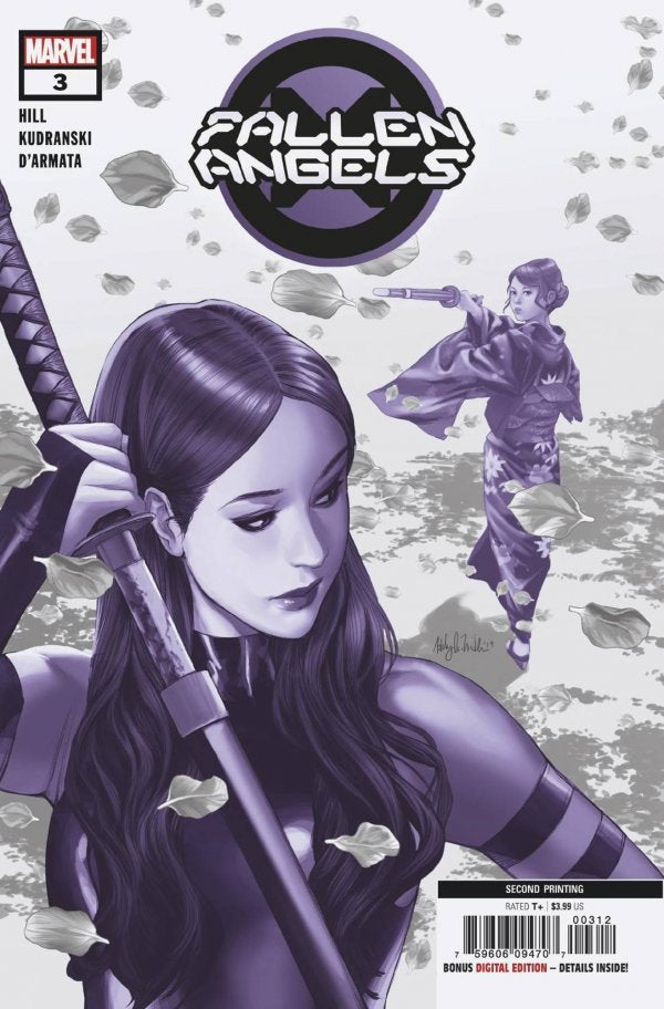 Fallen Angels #3 2nd Printing Ashley Witter