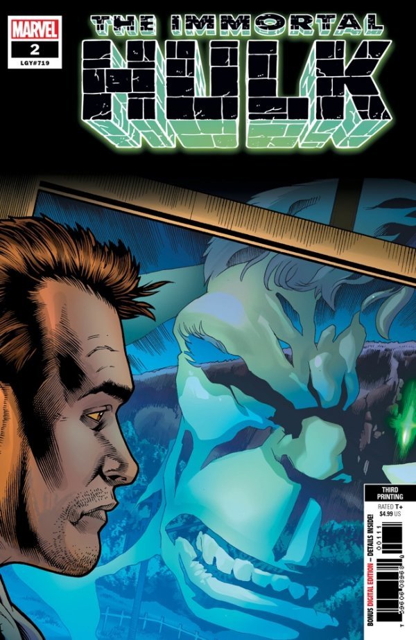 The Immortal Hulk #2 3rd Printing Bennett Variant