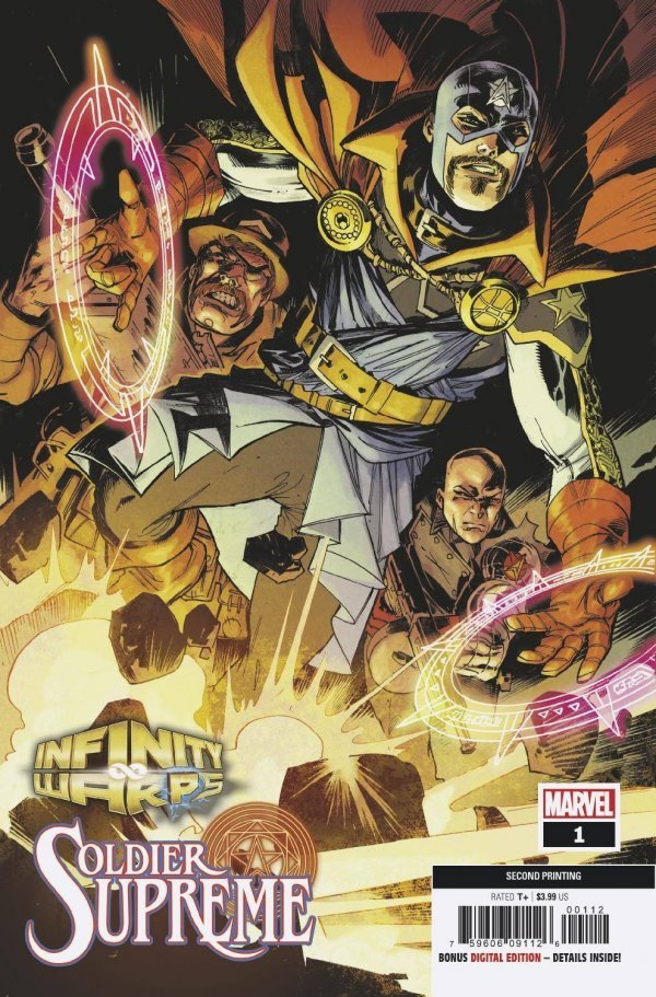 Infinity Warps: Soldier Supreme #1 2nd Printing Adam Kubert