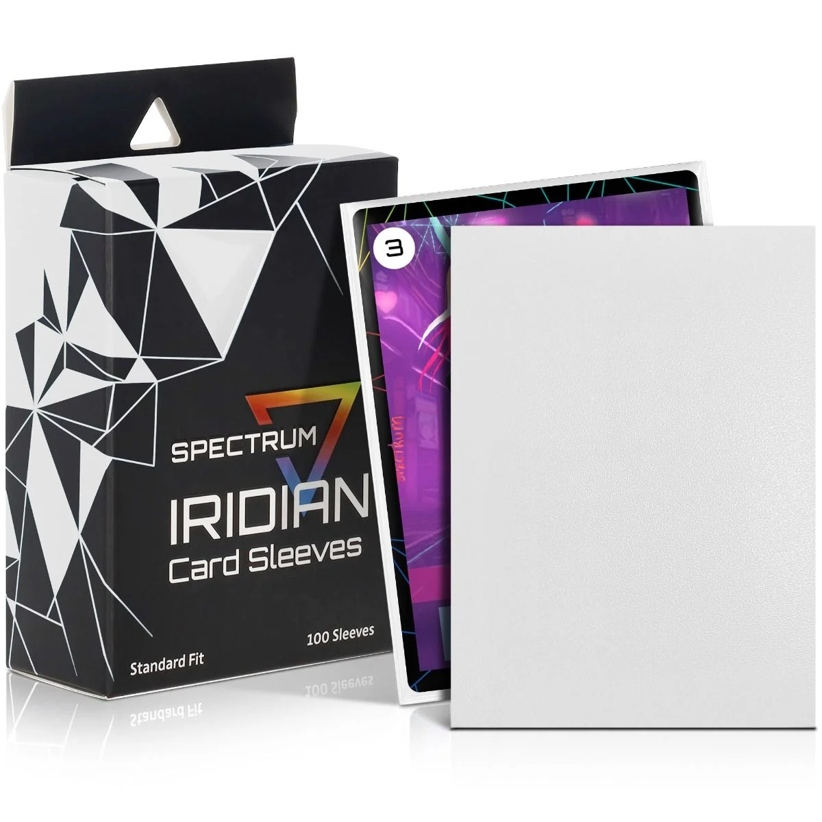 BCW Iridian™ Matte Sleeves 100ct - White